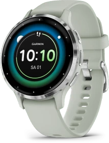 Garmin Venu 3S silver/sage grey