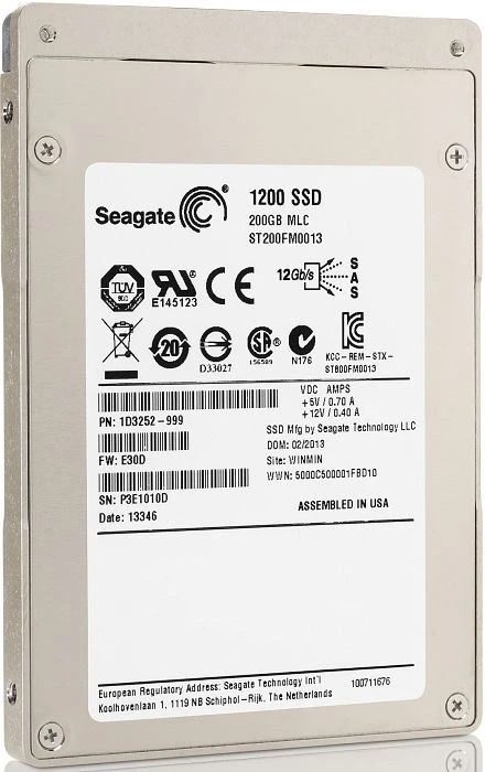 Seagate 1200 SSD 400GB, SED, 2.5" / SAS 12Gb/s