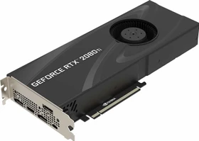 PNY GeForce RTX 2080 Ti Blower, 11GB GDDR6, HDMI, USB-C, 3x DP