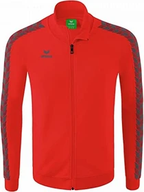 Erima Essential Team Tracktop Trainingsjacke red/slate grey (Herren)