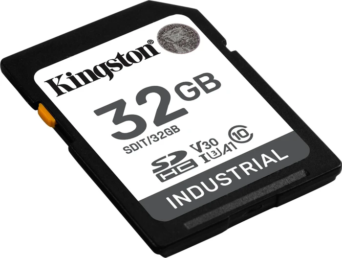 Kingston INDUSTRIAL R100/W80 32GB, UHS-I U3, A1, Class 10