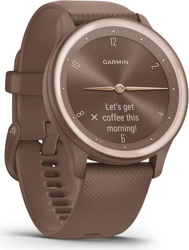 Garmin vivomove Sport Aktivitäts-Tracker cocoa/peach gold