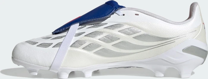 adidas Predator League Fold-Over Tongue FG cloud white/zero metalic/royal blue (Junior)