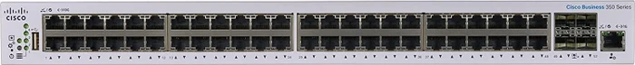 Cisco Business 350 Rackmount 10G Managed Switch, 48x RJ-45, 4x SFP+