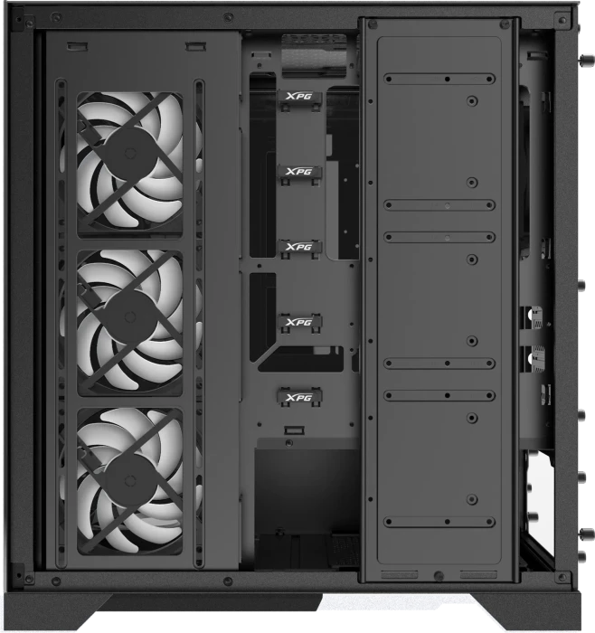 ADATA XPG Invader X, schwarz, inkl. Lüfter, Glasfenster