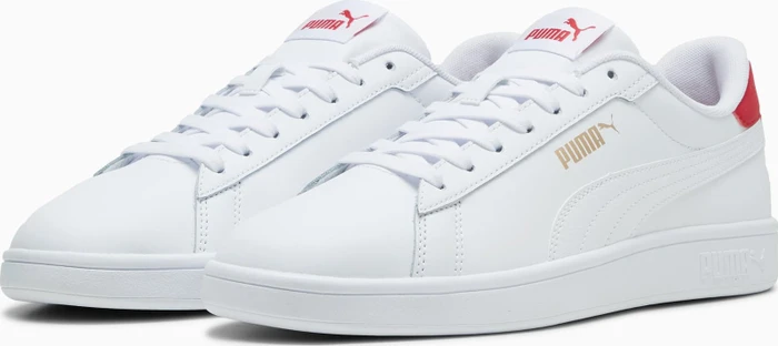 Puma Smash 3.0 L puma white/club red/puma gold
