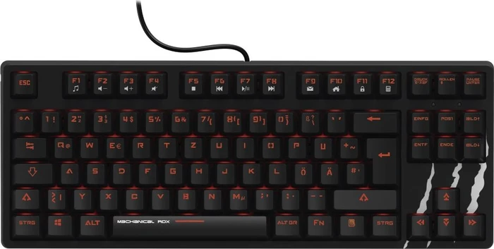 Hama uRage M3chanical RDX Slim-Size Gaming Keyboard, USB, DE