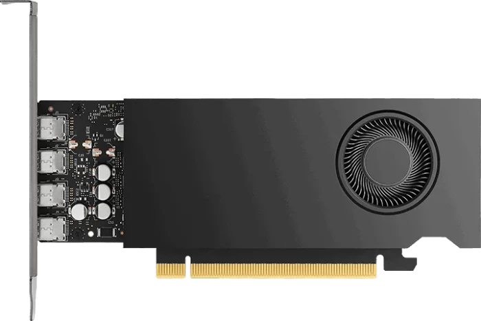 PNY RTX 2000E Ada Generation (Power Limited), 16GB GDDR6, 4x mDP