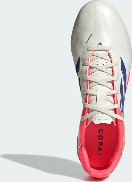 adidas Copa Pure III League TF off white/lucid blue/signal coral