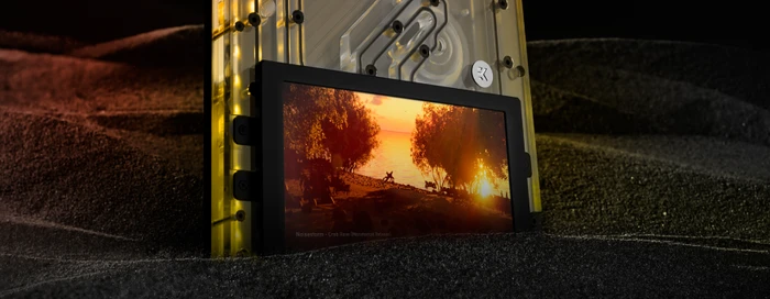 EK Water Blocks Quantum Line EK-Quantum Reflection² PC-O11D XL D5 PWM D-RGB, Verteilerplatte mit Pumpe, Screen Edition