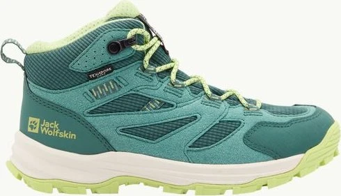 Jack Wolfskin Vojo Tour Texapore Mid jade green (Junior)