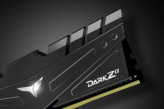 TeamGroup T-Force Dark Zα schwarz UDIMM 16GB Kit, DDR4-4000, CL18-22-22-42, 1RX8