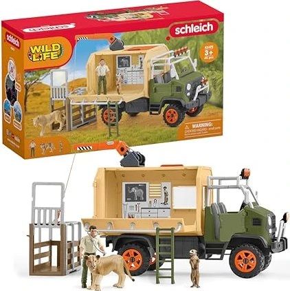 Schleich Wild Life - Großer Truck Tierrettung