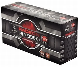 XFX Radeon HD 6850 820M Black Edition Dual Fan, 1GB GDDR5, 2x DVI, HDMI, DP