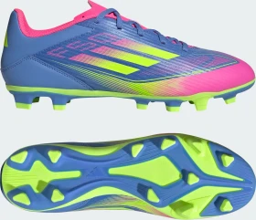 adidas F50 Club FG/MG blue fusion/lucid lemon/lucid pink