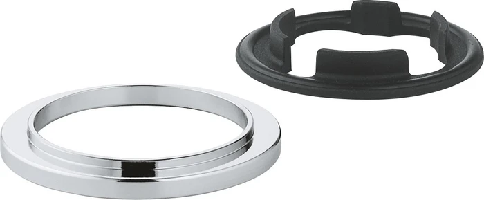Grohe Grundplatte für Waschtisch-/Bidetarmatur chrom