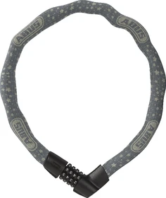 ABUS Tresor 1385 Color Kettenschloss, Zahlenkombination grey star
