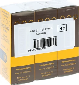 Sanuvis Tabletten, 240 Stück