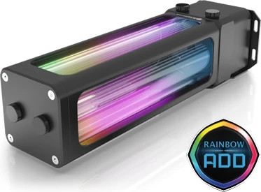 Raijintek Antila D5 Evo RBW, schwarz, mit Pumpe