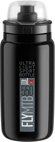 Elite Fly MTB Trinkflasche 550ml black/grey logo