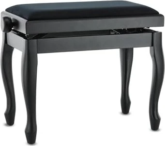 Gewa Pianobank Deluxe Classic schwarz matt