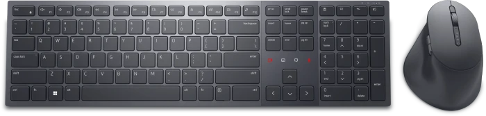 Dell KM900 Premier Collaboration Keyboard and Mouse Combo, graphit, USB/Bluetooth, DE