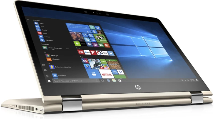 HP Pavilion x360 14-ba087ng, gold, Pentium Gold 4415U, 8GB RAM, 128GB SSD, DE