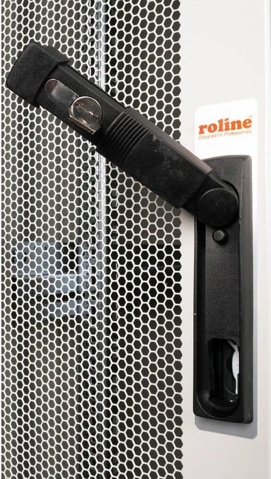 Roline / Secomp Pro Serie 19" Serverschrank 26HE, montiert, Glastür, IP20, RAL 7035, 1000mm tief