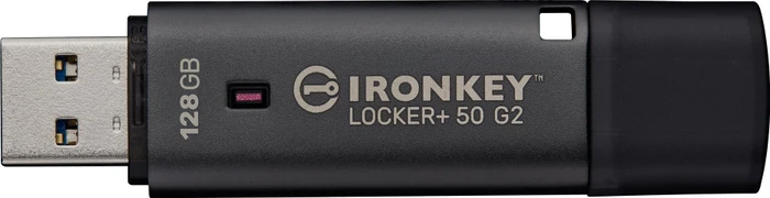 Kingston IronKey Locker+ 50 G2 128GB, USB-A, USB 3.2 Gen 1×1