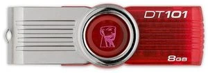 Kingston DataTraveler 101 G2 8GB rot, USB-A, USB 2.0