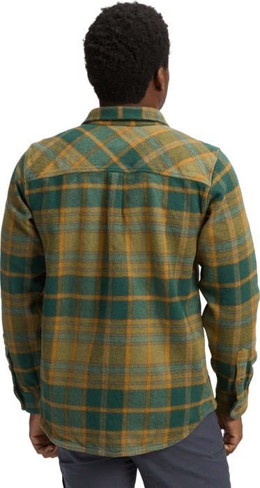 Black Diamond Project Heavy Flannel Hemd langarm deep woods/laurel green/flax (Herren)