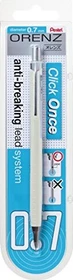 Pentel Orenz XPP Druckbleistift B 0.7mm graphit, weiß