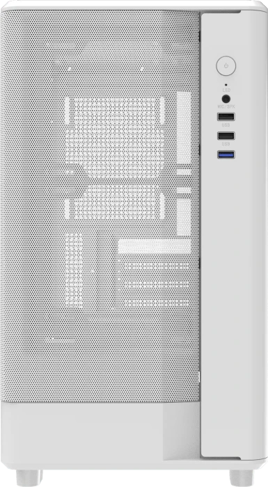 DarkFlash DB330M Mesh White, Glasfenster