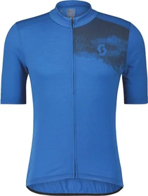 Scott Gravel Merino Trikot kurzarm storm blue/midnight blue (Herren)