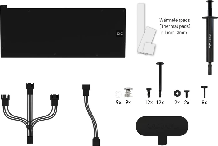 Alphacool Eiswolf 2 AiO 360mm AMD Radeon RX 7900XTX/XT Nitro mit Backplate