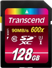 Transcend Ultimate R90/W40 128GB, UHS-I, Class 10