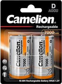 Camelion Accu Mono D NiMH 7000mAh, 2er-Pack