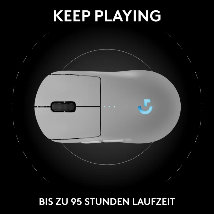 Logitech G Pro 2 Lightspeed weiß, USB