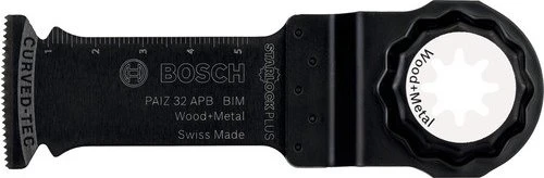 Bosch Professional PAIZ32APB Wood and Metal SLP BIM Tauchsägeblatt 32mm, 1 Stück