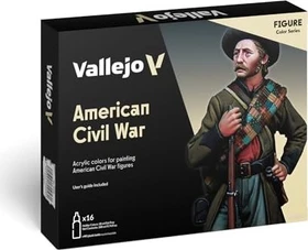 Vallejo Model Color Figure Color Series American Civil War Farbset, 16-tlg.
