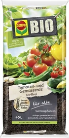 Compo Bio Tomaten- und Gemüseerde torffrei, 40l