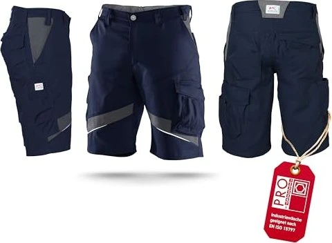 Kübler Activiq Shorts Hose dunkelblau/anthrazit