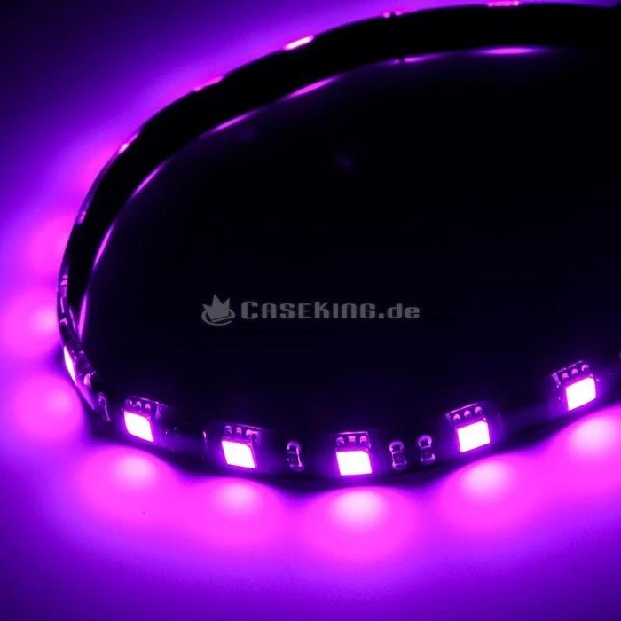 BitFenix Alchemy 2.0 Magnetic, violett beleuchtet