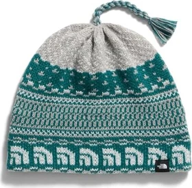 The North Face Cabin Ski Tuke Beanie pacific teal jacquard/tassel