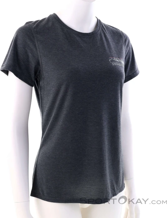 Patagonia Capilene Cool Trail Funktionsshirt kurzarm ink black (Damen)