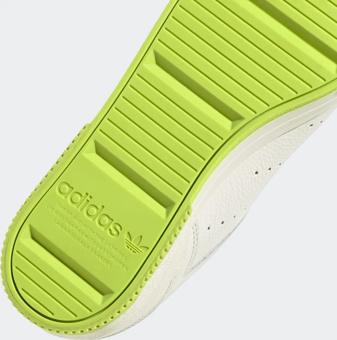 adidas Court Tourino off white/semi solar slime
