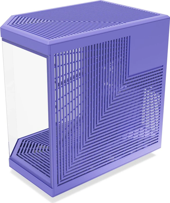 Hyte Y70 Taro Milk, violett, Glasfenster