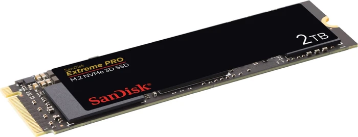 SanDisk Extreme Pro M.2 NVMe 3D SSD 2TB, M.2 2280 / M-Key / PCIe 3.0 x4