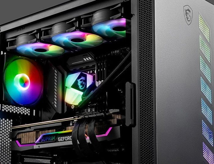 MSI MAG Vampiric 300R, schwarz, Glasfenster