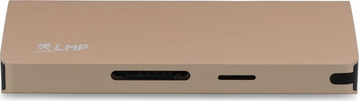 LMP USB-C Travel Dock, 9-Port, USB-C 3.0 [Stecker], gold